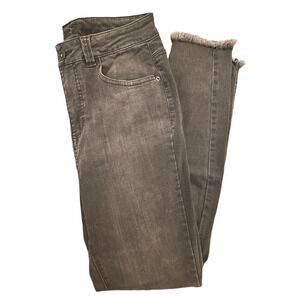 RUE21 XTRA HIGH RISE ANKLE SKINNY BLACK JEANS 10